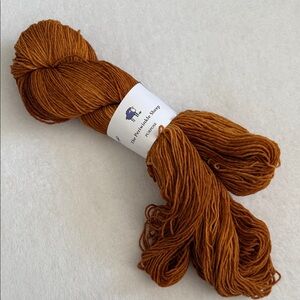 The Periwinkle Sheep | Purpose Superwash Merino Wool Hand Dyed Yarn Copper Pipe